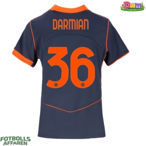 Inter Milan Matteo Darmian #36 Tredje Tröja Kvinnor 2025-26 Kortärmad